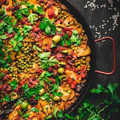 Spanish Paella & Wine