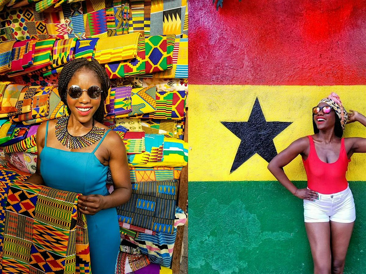 December in Ghana . Afrofuture and Slave Castles