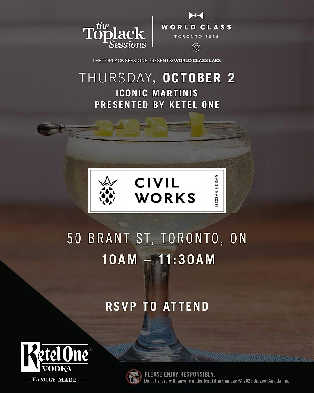 ICONIC MARTINIS with LORENZO ANTINORI & DENNIS TAMSE
