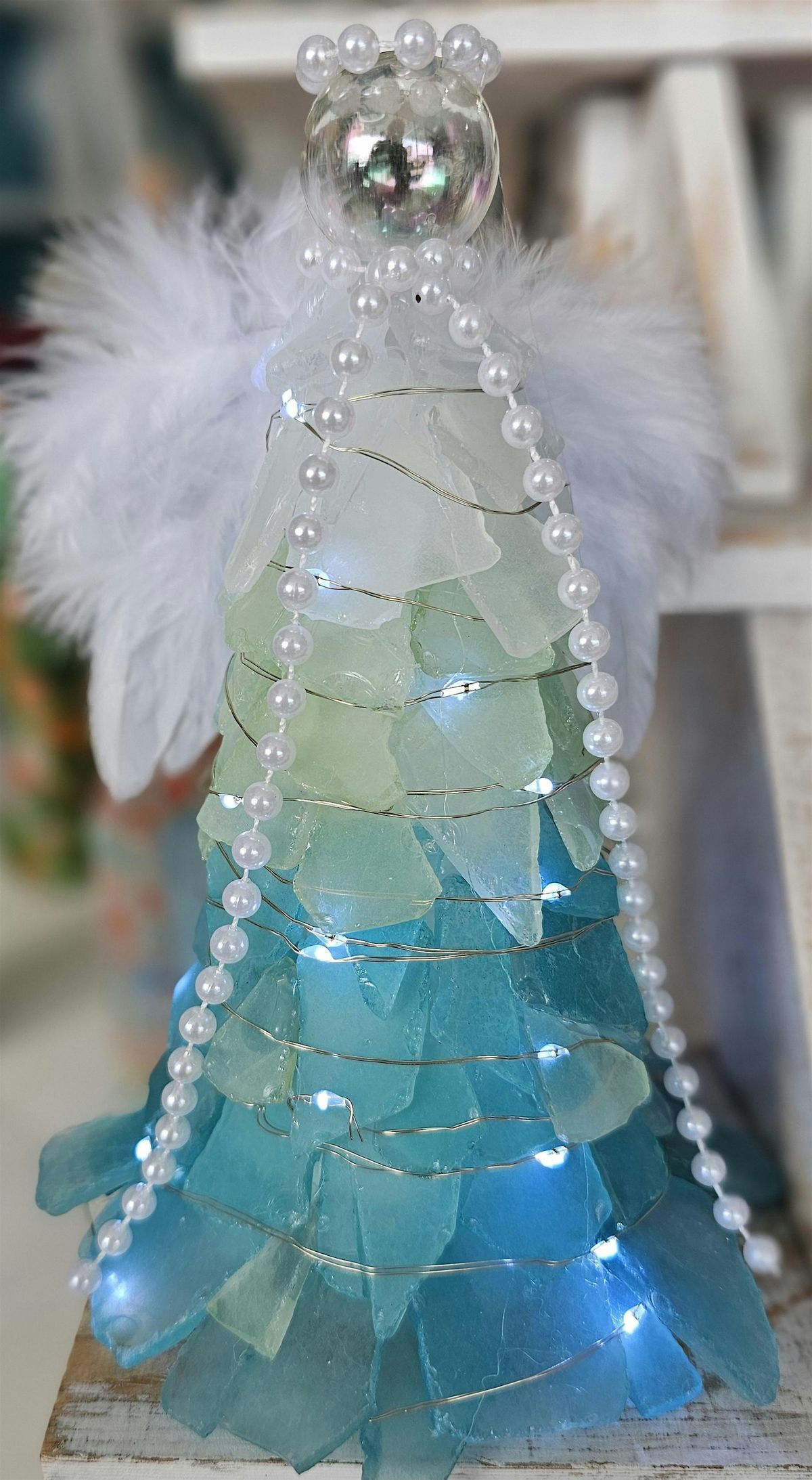 SEAGLASS ANGEL Mixed Media Class