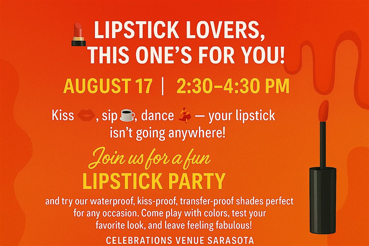 Glam & Beauty: Lipstick Affair