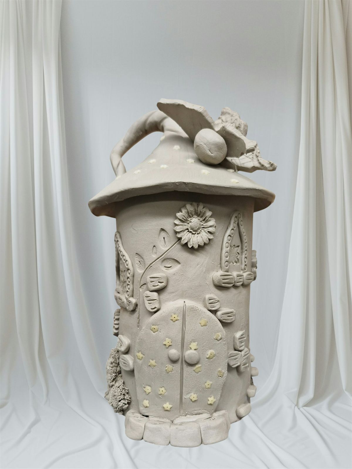 Ceramic Hand Building Workshop - Fairy House Tealight