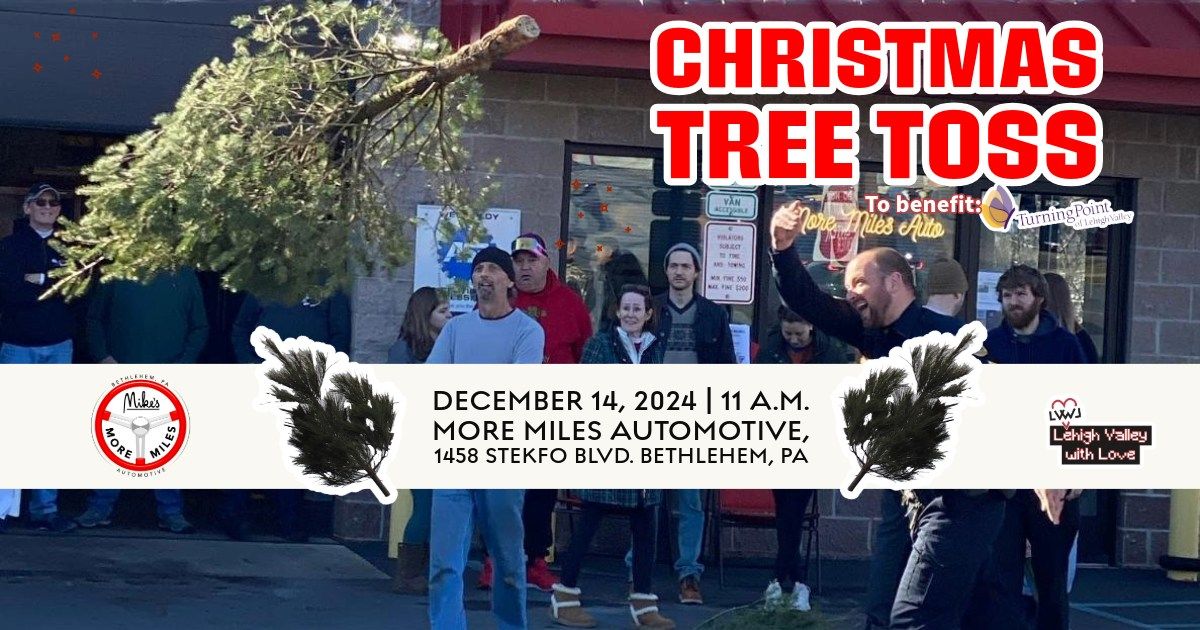 Christmas Tree Toss for Charity