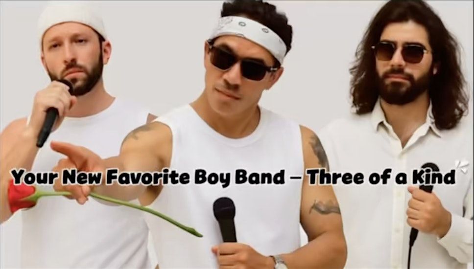 Boy Band Tribute w\/ Three of a Kind Saturday Daytime Show