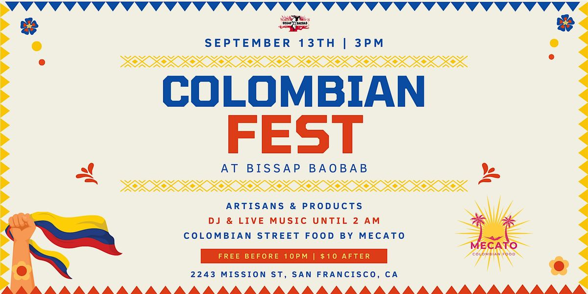 Colombian Fest at Bissap Baobab