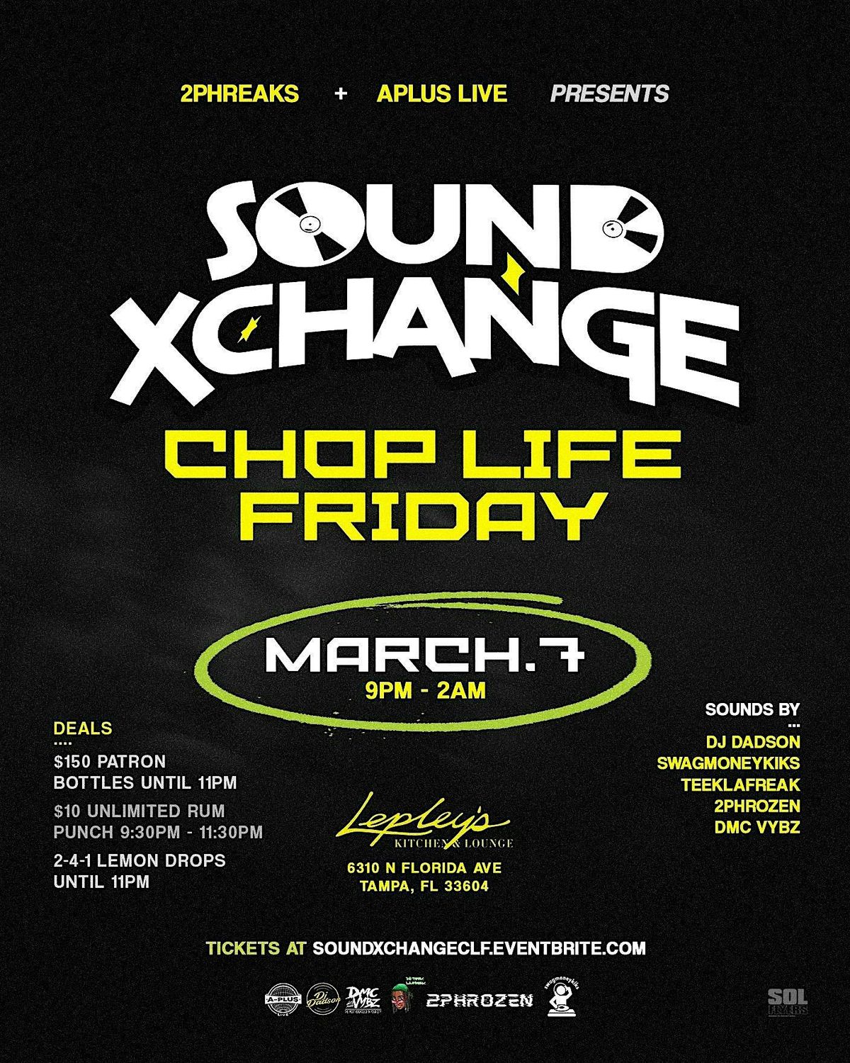 Sound Xchange: Choplife Fridays \u2013 A Boiler Room Experience