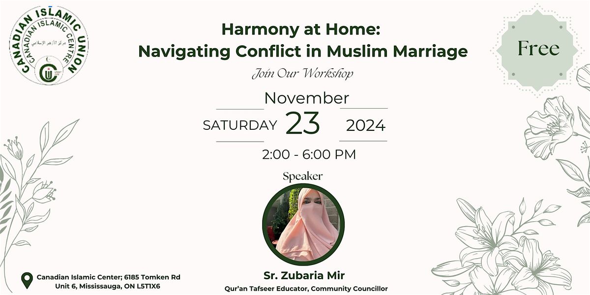 Harmony at Home: Navigating Conflict in Muslim Marriage