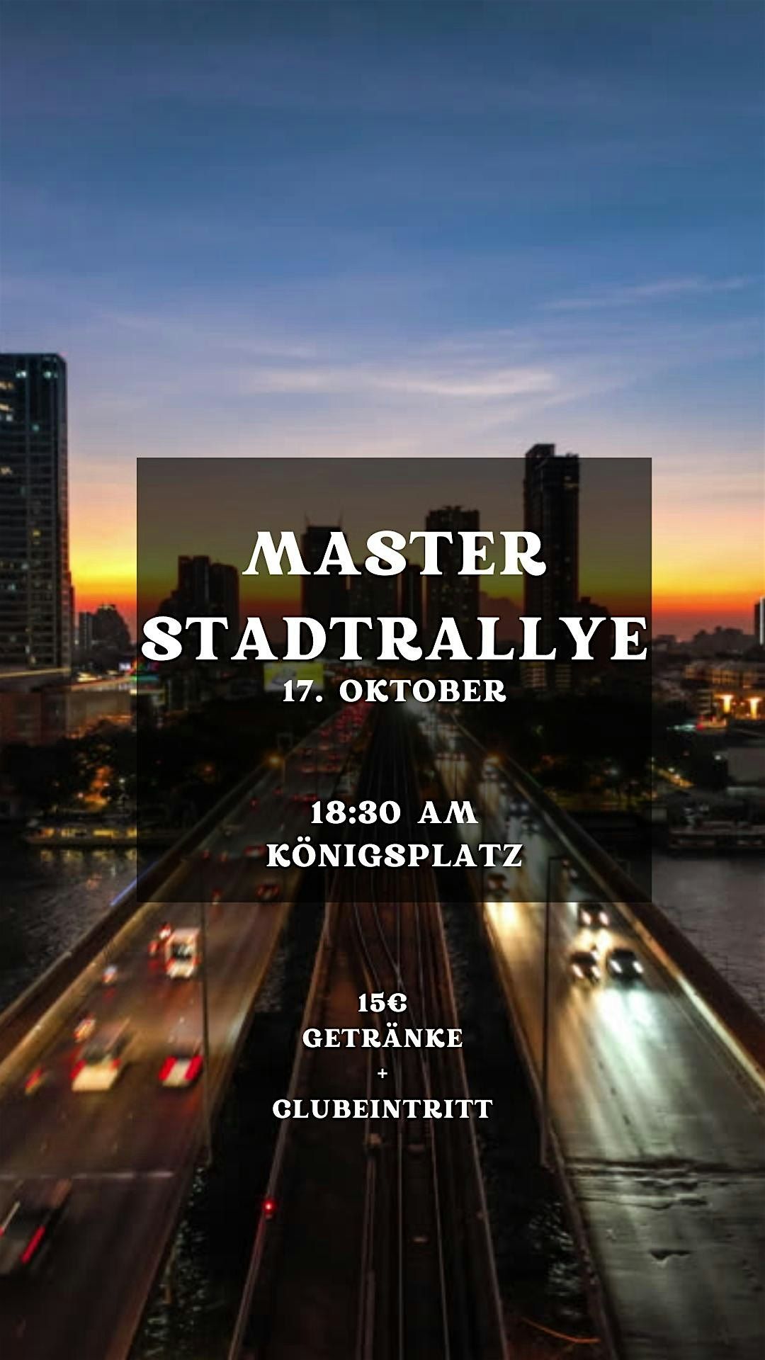 HM Master Stadtrallye Erstsemester 2025\/26