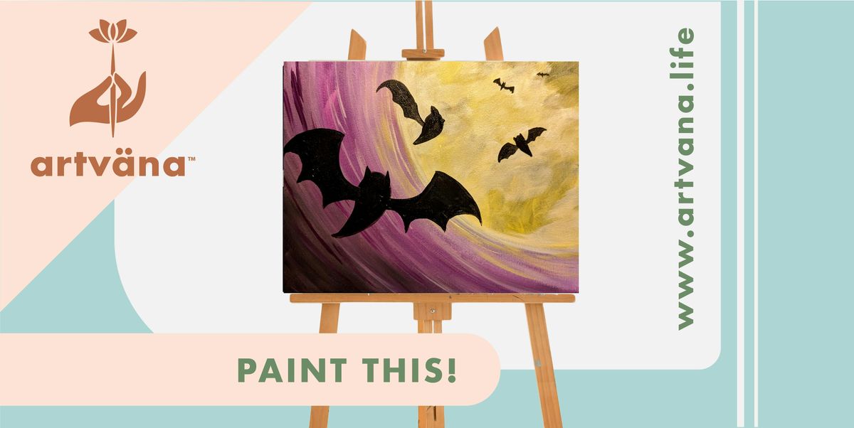 Artvana Paint & Sip in Lower Queene Anne at Omeros Cafe September 2025