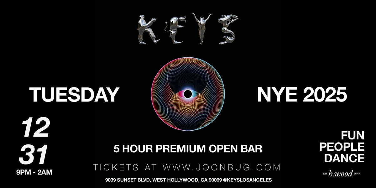 Keys Nightclub  New Years 2025 Party! by GET OUT PRESENTS