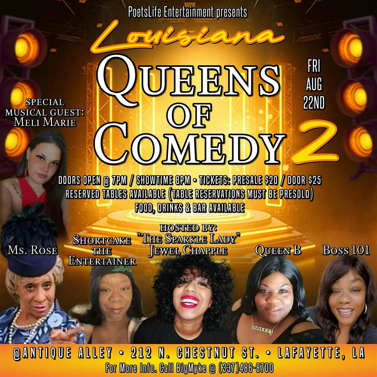 Lousiana QUEENS of Comedy 2