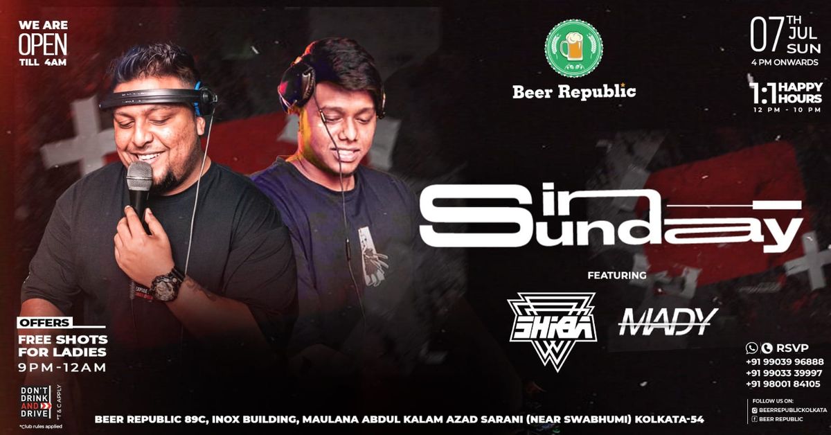 SIN SUNDAY (07.07.2024) FT.DJ. SHIBA