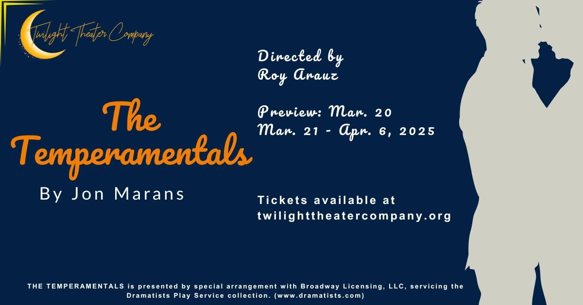 AUDITIONS for The Temperamentals by Jon Maran