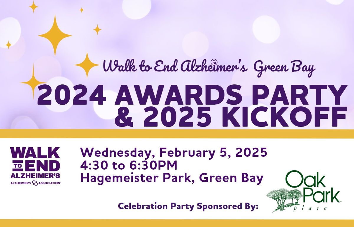 Walk 2024 Awards Party & 2025 Kickoff!