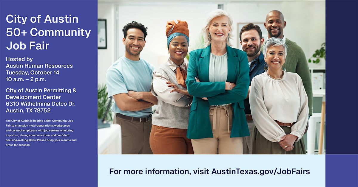 City of Austin 50+ Community Job Fair