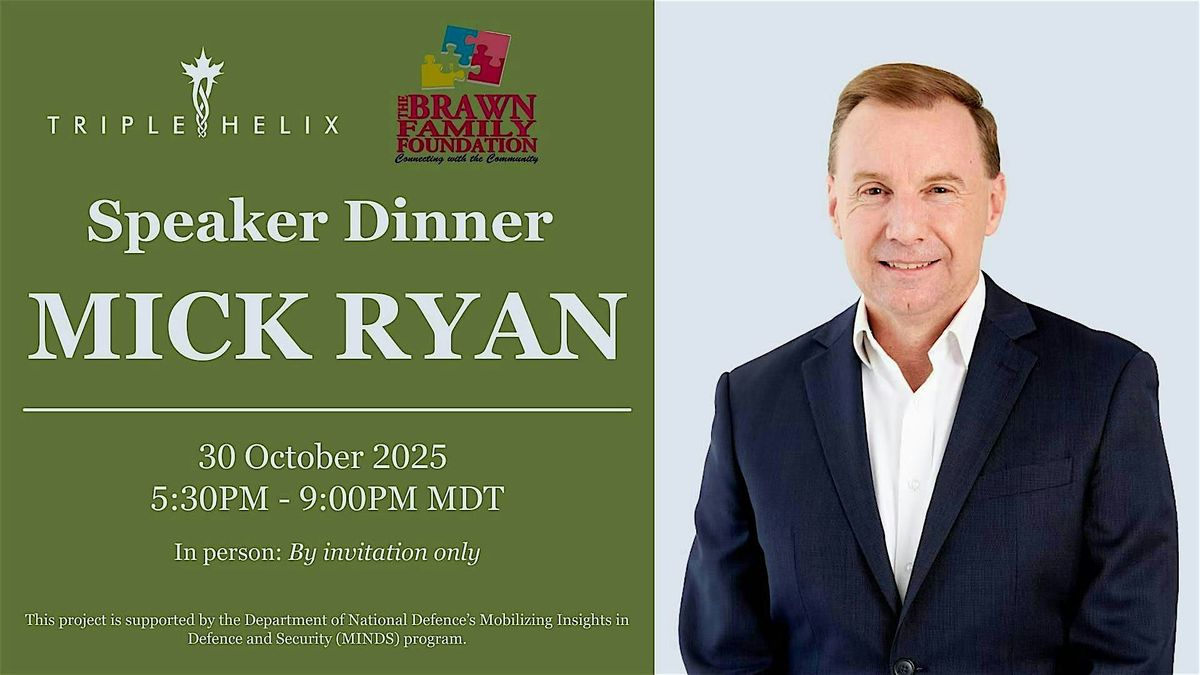 CGAI Annual Speaker Dinner