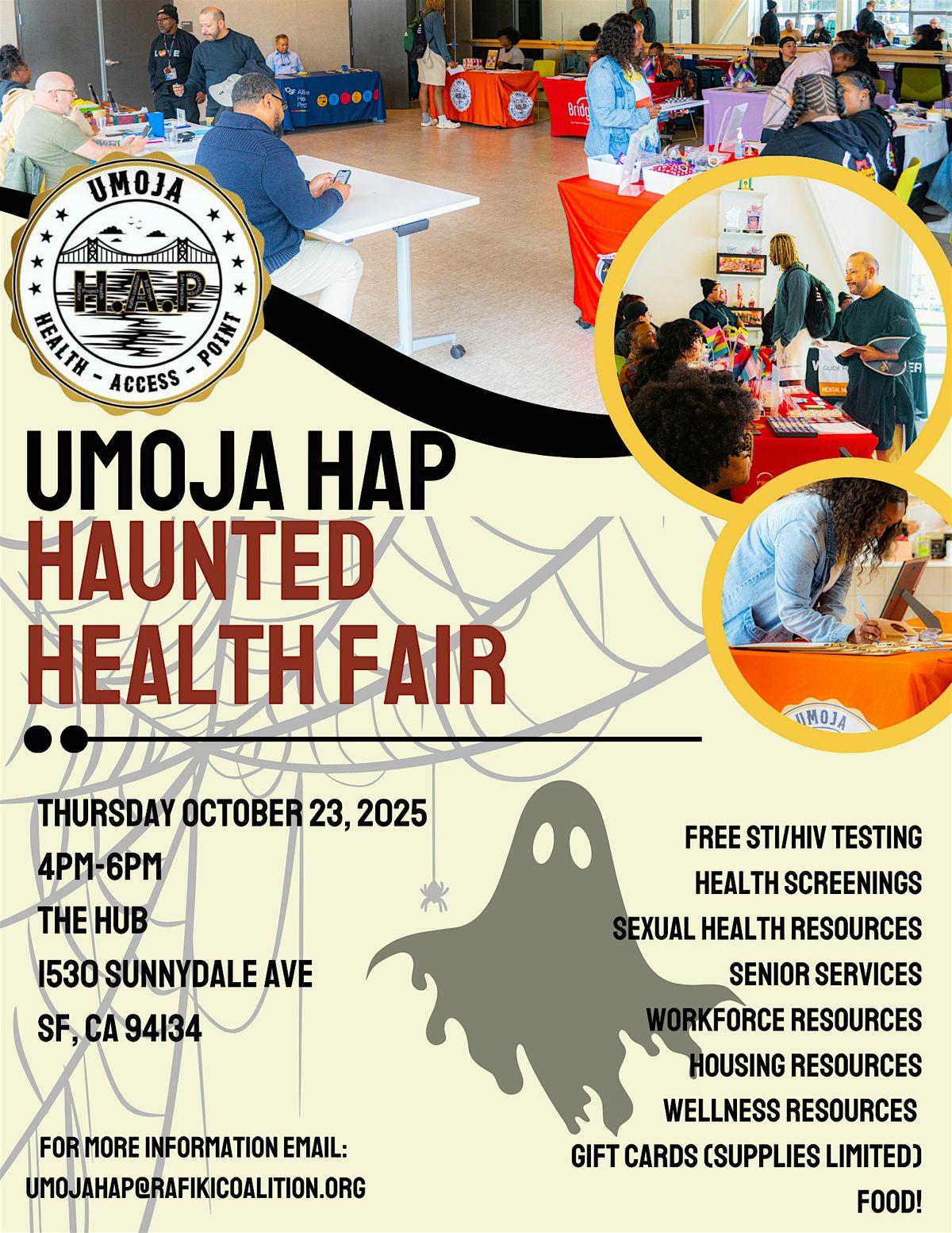 Umoja Health Access Point Haunted Health Fair
