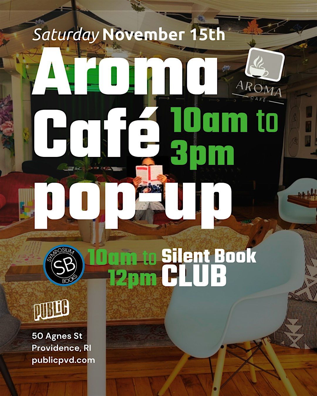 Aroma Caf\u00e9 pop-up & SBC