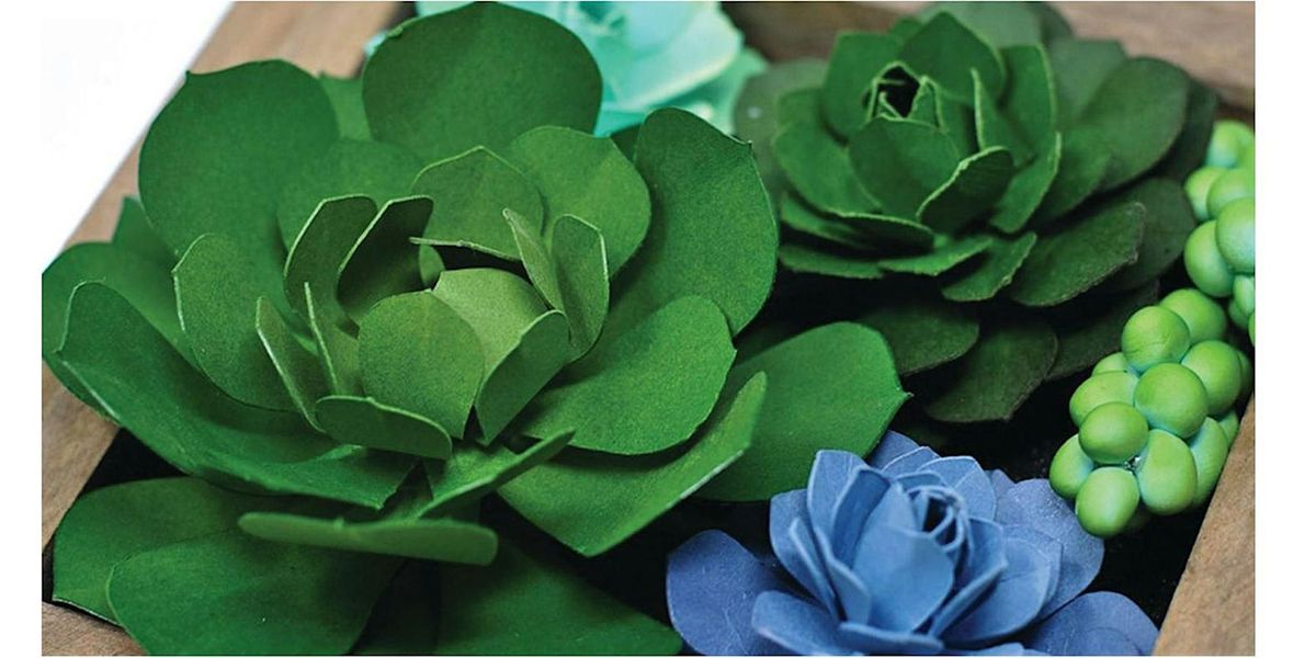 Learn to Create a Paper Succulent Garden