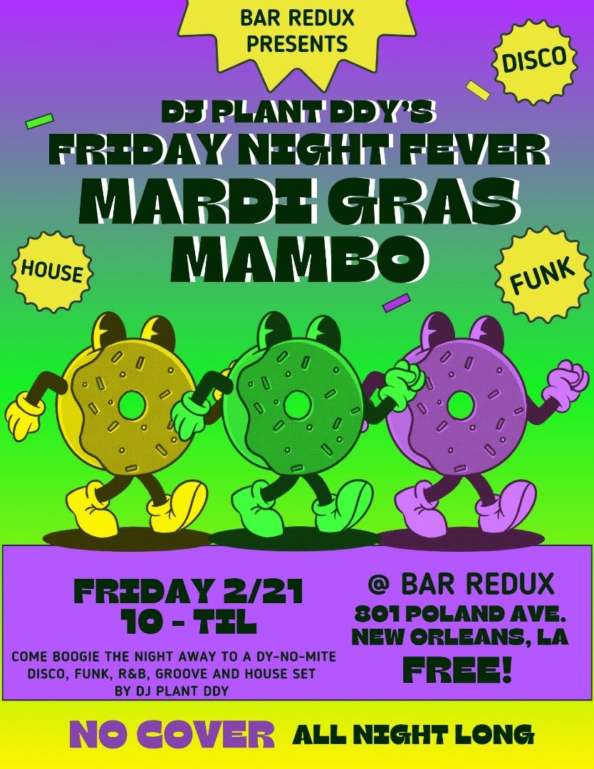 Friday Night Fever: Mardi Gras Mambo