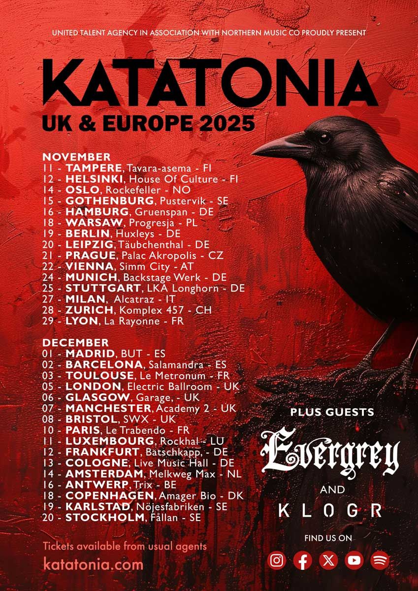 Katatonia Manchester Tickets