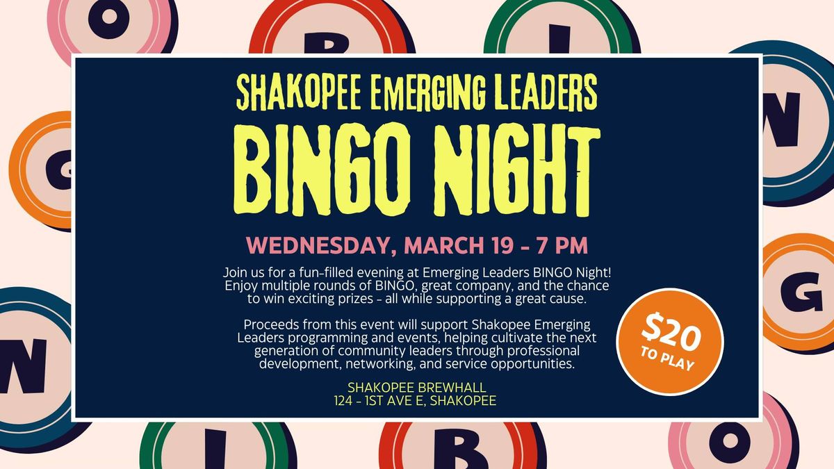 Emerging Leaders - BINGO Night