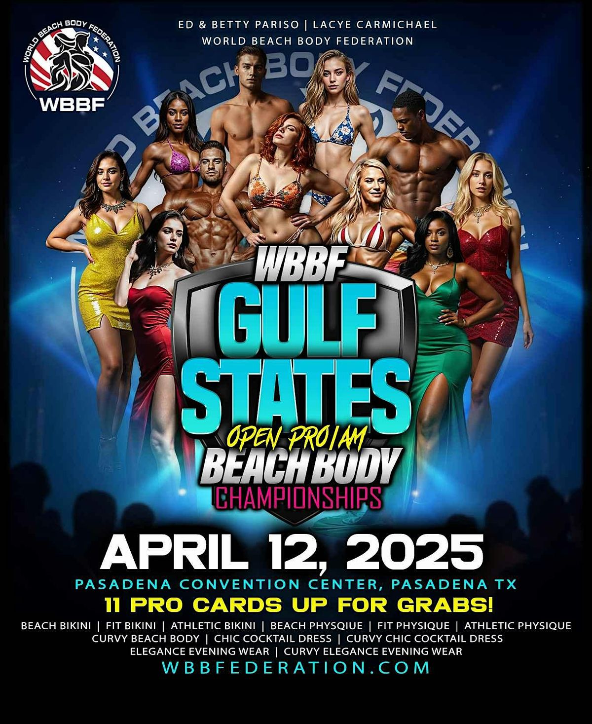 WBBF Gulf States Pro\/Am Beach Body Championships