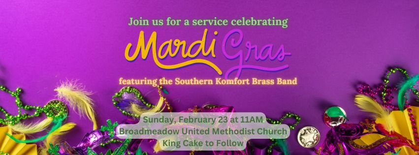 Mardi Gras Sunday with Southern Komfort Brass Band