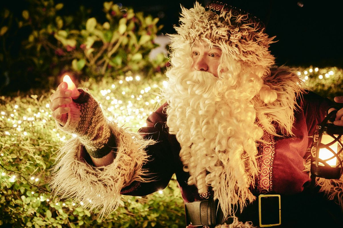 Santa & Sven in Teddington