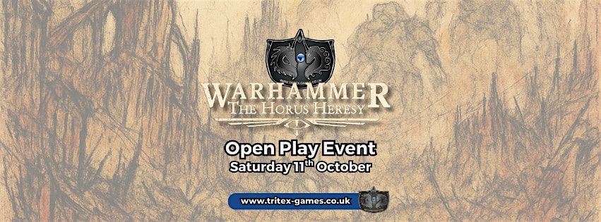 Horus Heresy: Open Play Event