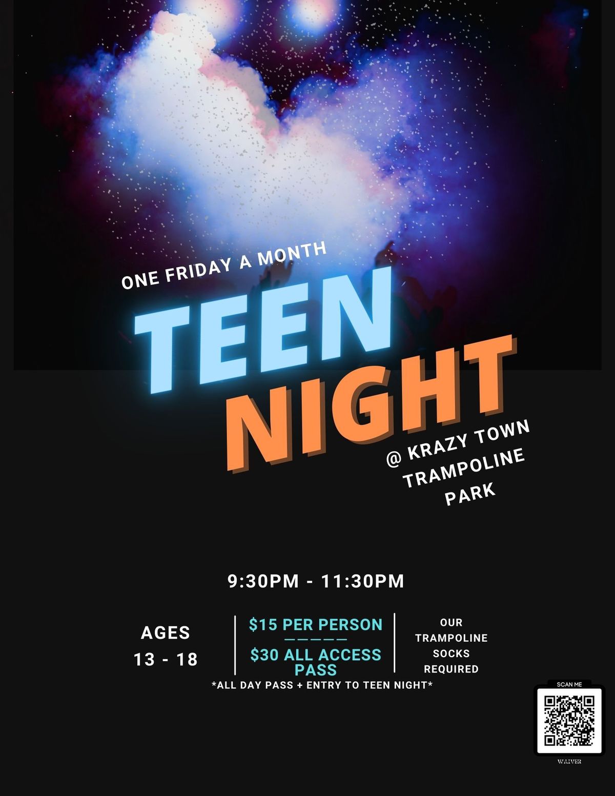 TEEN NIGHT! 