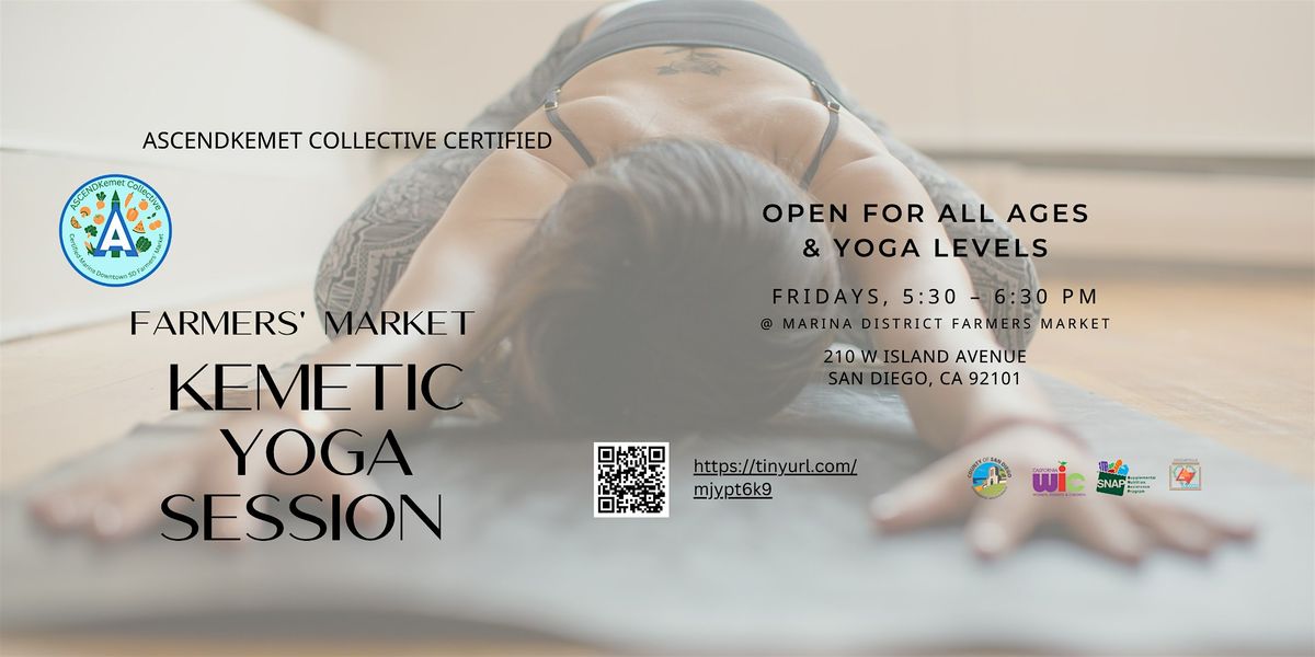 ASCENDKemet Collective Certified Farmers' Market Kemetic Yoga Session