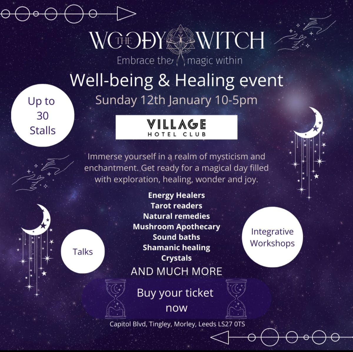 The Woody Witch Well-being & Healing Event