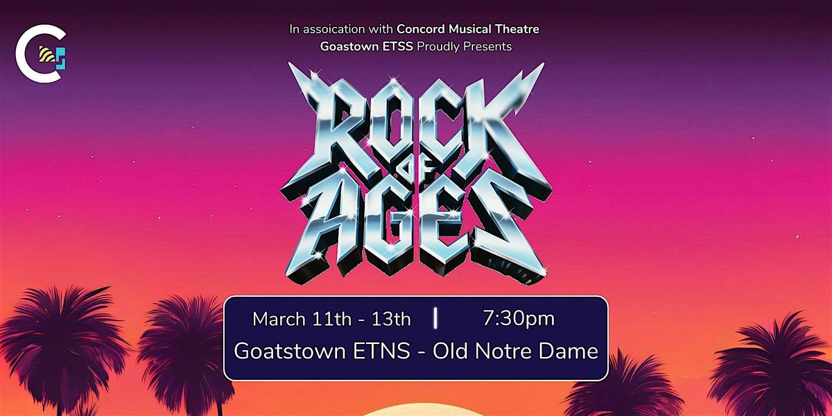 Rock of Ages - Goatstown Educate Together Secondary School