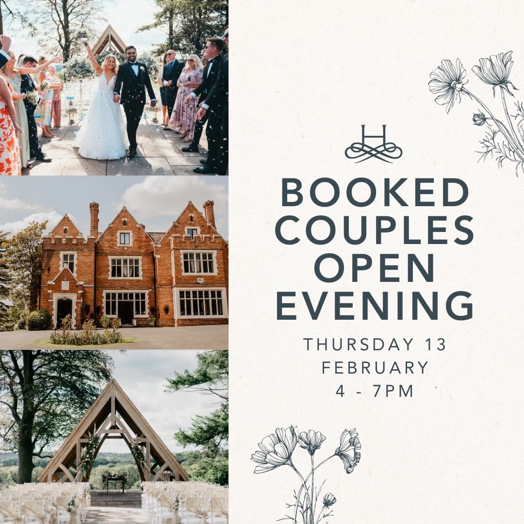 Booked Couples Open Evening