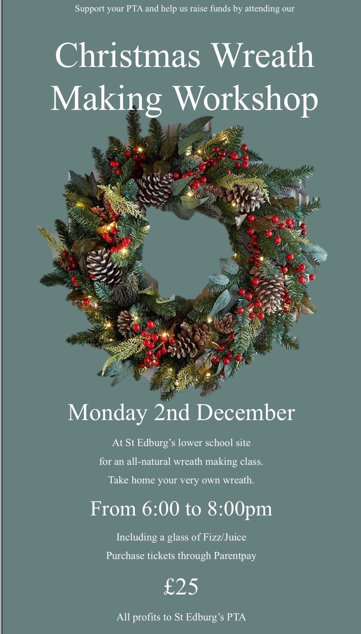 Wreath making workshop