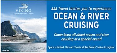 AAA Travel invites you to experience Ocean & River Cruising with Viking