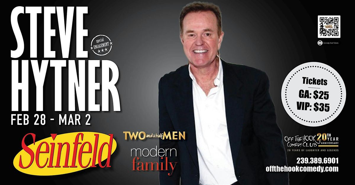 Seinfeld Star & Comedian Steve Hytner Live In Naples, Florida!