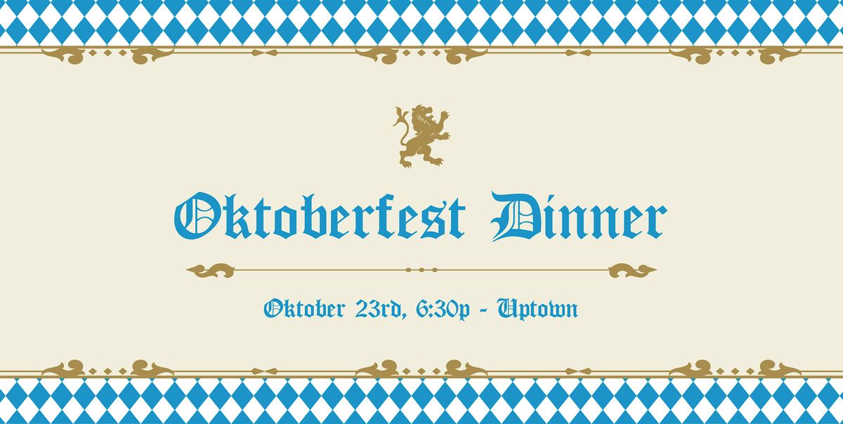 Oktoberfest Dinner