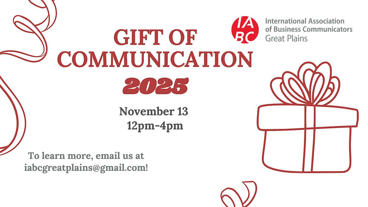 Gift of Communication 2025
