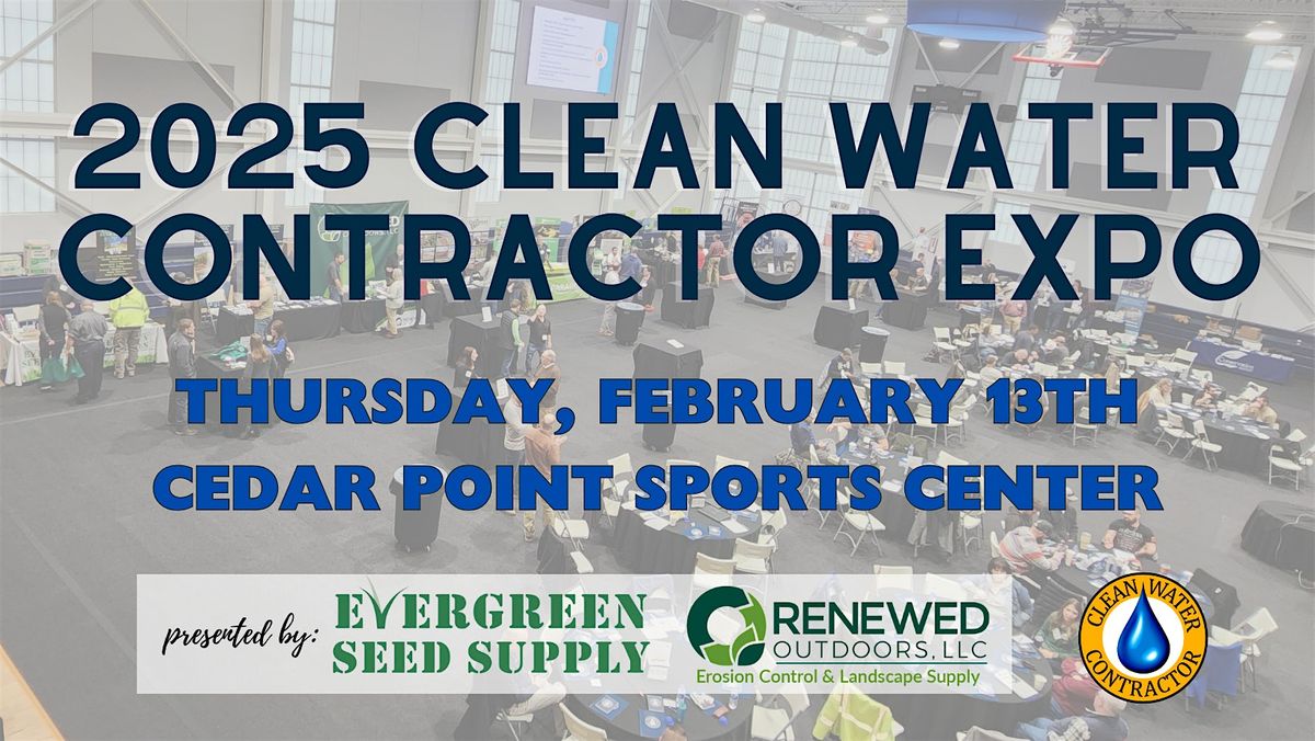 2025 Clean Water Contractor Expo