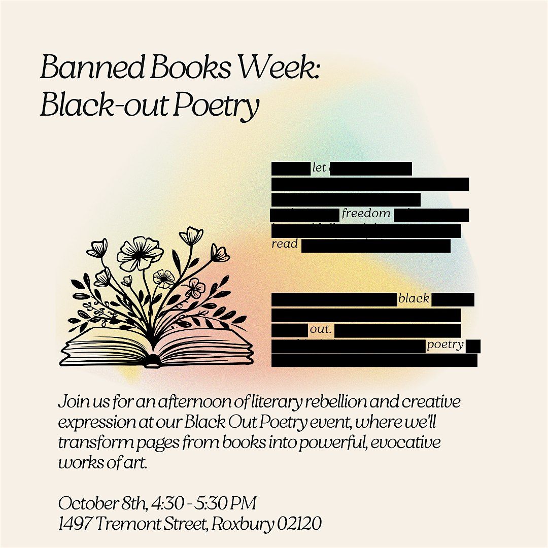 Banned Books Week: Black Out Poetry