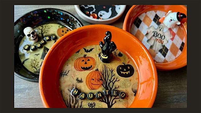 Make a Halloween Resin Dish at Aeonian Brewing Co.
