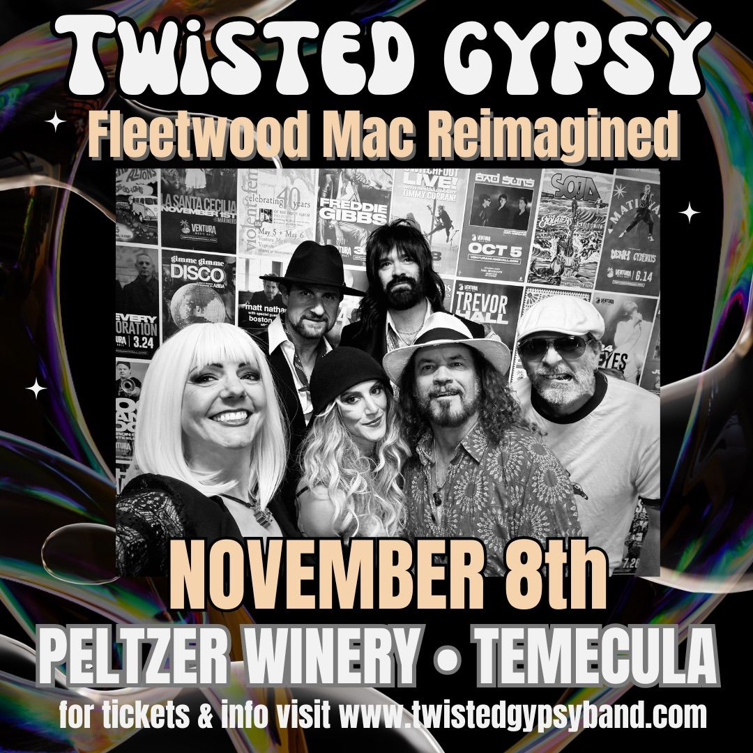 FLEETWOOD MAC TRIBUTE Twisted Gypsy at Peltzer Winery 