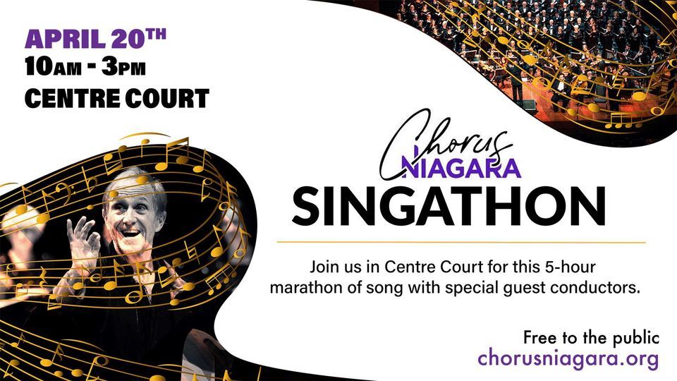 Chorus Niagara Singathon