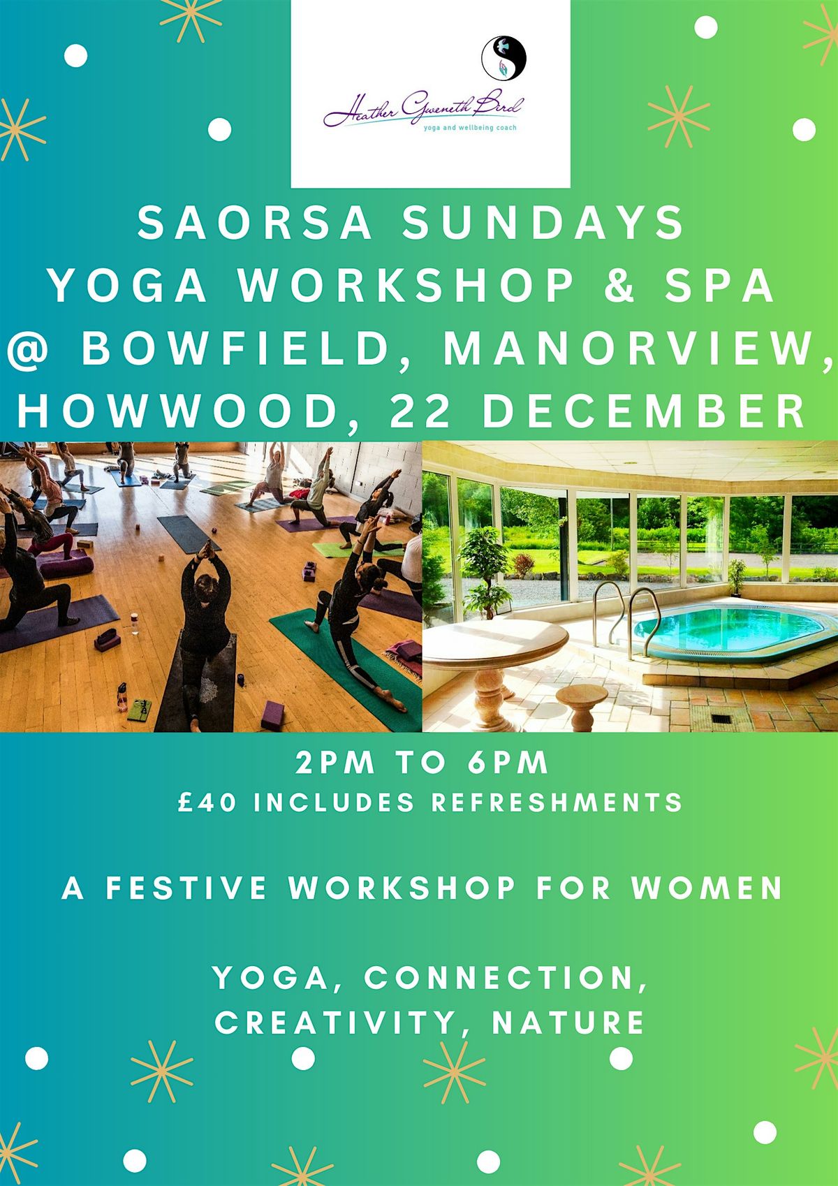 Saorsa Sunday Solstice - Yoga Workshop & Spa!