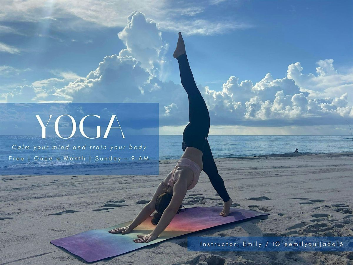 Beach Yoga Class - FREE