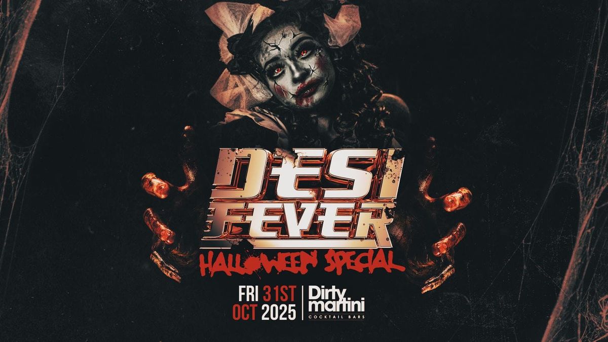 Desi Fever Halloween Special Dirty Martini\ud83c\udf83
