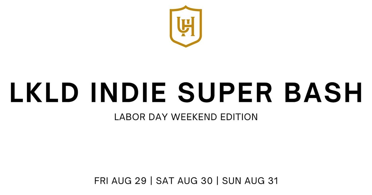 LKLD Indie Super Bash