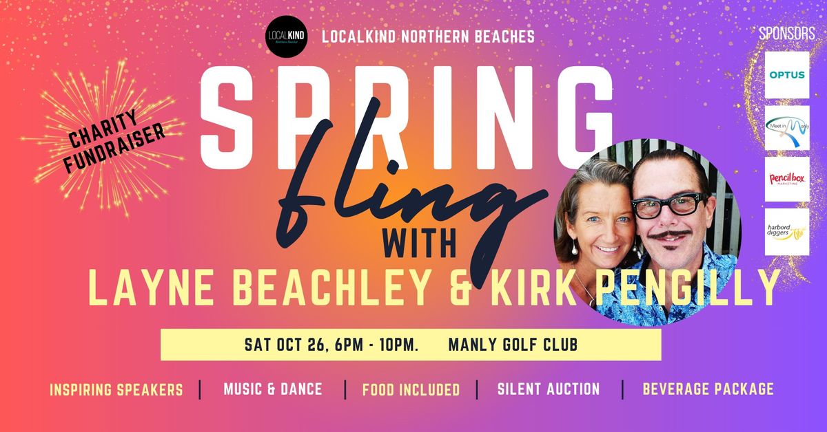 LocalKind Spring Fling with Layne Beachley and Kirk Pengilly